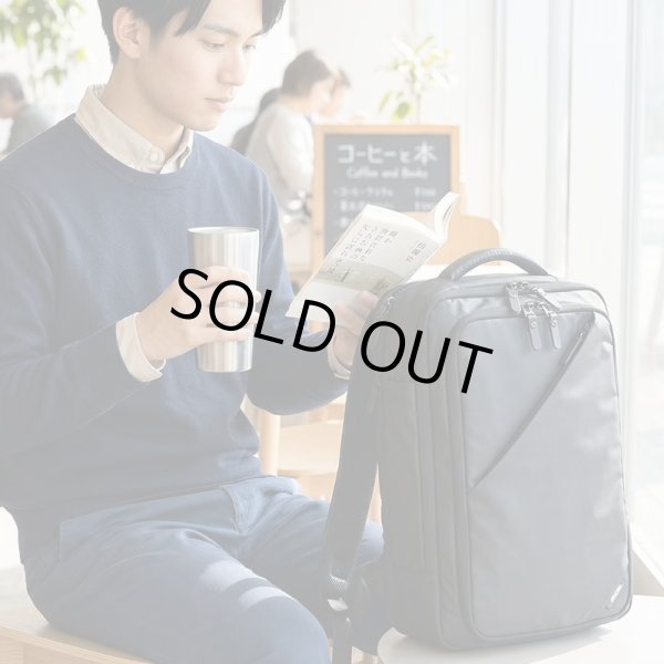 画像3: ビジネスリュック スクエアバックパック ブランド NEOPRO COMMUTE LIGHT 2-356 縦型 2Way 防滴 防汚 タブレット ノートPC 対応 ビジネスバッグ 軽量 通勤 通学 就活 エンドー鞄 (3)