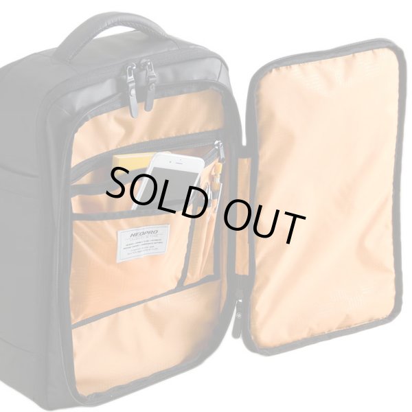 画像6: ビジネスリュック スクエアバックパック ブランド NEOPRO COMMUTE LIGHT 2-356 縦型 2Way 防滴 防汚 タブレット ノートPC 対応 ビジネスバッグ 軽量 通勤 通学 就活 エンドー鞄 (6)