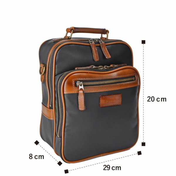 ショルダーバッグミニショルダーメンズ軽量防水素材ブランドU.Prenoma20102ユーピーレノマ日本製豊岡鞄紳士縦型斜め掛けおしゃれ旅行冠婚葬祭お散歩ハンドバッグサブバッグフェイクレザー合成皮革