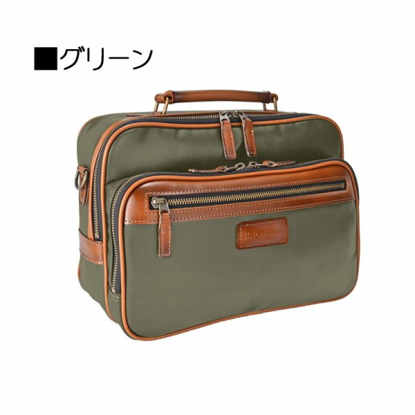 ショルダーバッグミニショルダーメンズ軽量防水素材ブランド20103U.Prenomaユーピーレノマ日本製豊岡鞄紳士横型斜め掛けおしゃれ旅行冠婚葬祭お散歩ハンドバッグサブバッグフェイクレザー合成皮革