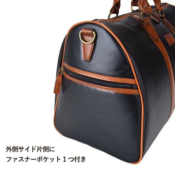 ボストンバッグ小さめ軽量防水素材28LブランドU.Prenoma20104メンズレディース1・2泊日本製豊岡鞄ショルダー付きおしゃれ旅行トラベルボストンゴルフ肩掛けフェイクレザー合成皮革