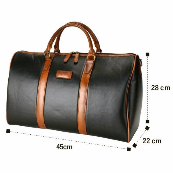 ボストンバッグ小さめ軽量防水素材28LブランドU.Prenoma20104メンズレディース1・2泊日本製豊岡鞄ショルダー付きおしゃれ旅行トラベルボストンゴルフ肩掛けフェイクレザー合成皮革