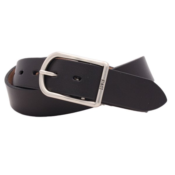 画像2: ベルト 日本製 ブランド EDWIN エドウィン カジュアル ジーンズ ウエスタン 35mm グラデーション 牛革 レザー ベルト メンズ レディース 無地 シンプル ユニセックス ギフト プレゼント (2)