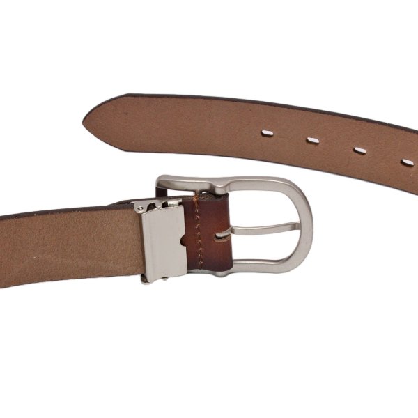 画像6: ベルト 日本製 ブランド EDWIN エドウィン カジュアル ジーンズ ウエスタン 35mm グラデーション 牛革 レザー ベルト メンズ レディース 無地 シンプル ユニセックス ギフト プレゼント (6)