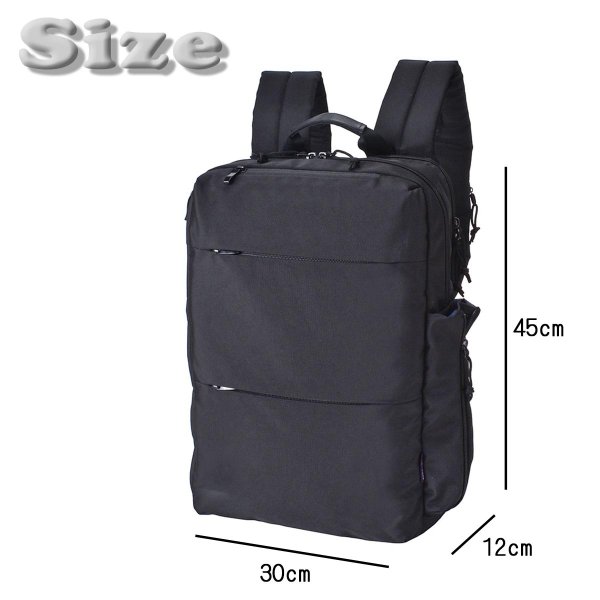 ビジネスリュック2ルームデイバッグノートPC対応A4B4大容量軽量縦型ビジネスバッグHbyFIGER22000多機能10PocketsBackPack通勤通学アウトドアアスレチック