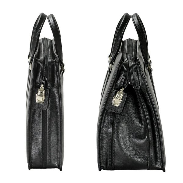 ビジネスバッグメンズブリーフケースレトロ日本製豊岡製B4可変マチ幅機能自立ブランドGUST#22031鍵付きオールドスタイル鞄倶楽部