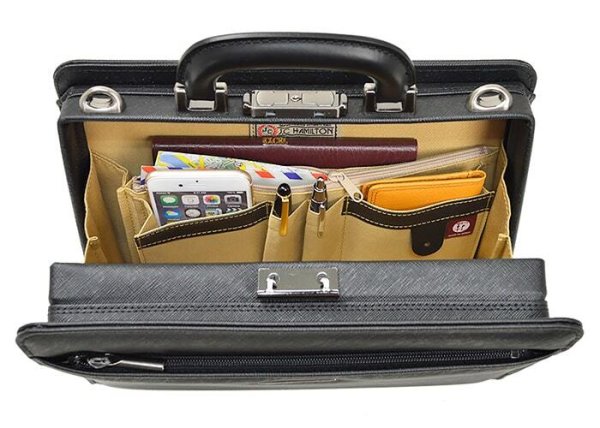 ビジネスバッグB5ダレスバックブリーフケースセカンドバッグ日本製ブランドJ.CHAMILTONNo:22326牛革取っ手三方開き大開き通勤外出冠婚葬祭鞄倶楽部