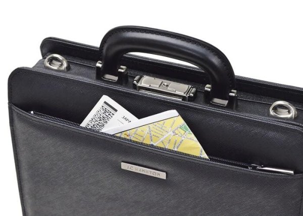 ビジネスバッグB5ダレスバックブリーフケースセカンドバッグ日本製ブランドJ.CHAMILTONNo:22326牛革取っ手三方開き大開き通勤外出冠婚葬祭鞄倶楽部
