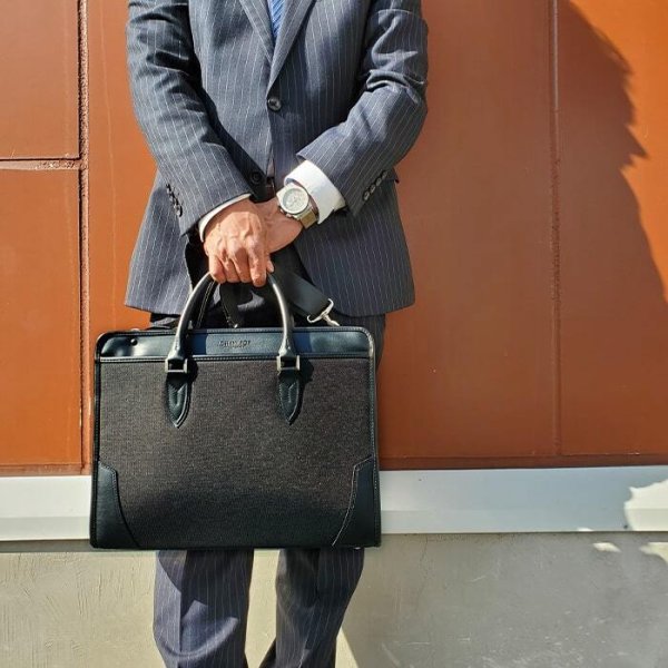 ブリーフケース大開き自立式日本製ビジネスバッグ鞄メンズA4ファイル対応J.CHAMILTON通勤通学鞄倶楽部