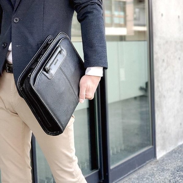 ビジネスバッグミニブリーフケースメンズ小さめセカンドポーチブランドBRELIOUSブレリアス#26690B5ファイル日本製豊岡ショルダーベルト使い易い大開き通勤通学お出掛け鞄倶楽部平野(株)