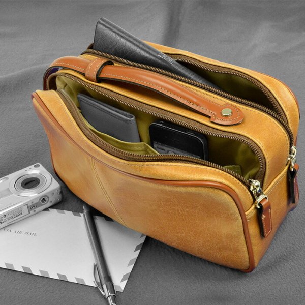 セカンドバッグメンズ2wayポーチダブルファスナーブランドANDYHAWARD25814レトロアンティーク調おしゃれ冠婚葬祭鞄倶楽部