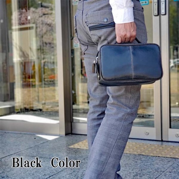 セカンドバッグメンズ2wayポーチダブルファスナーブランドANDYHAWARD25814レトロアンティーク調おしゃれ冠婚葬祭鞄倶楽部