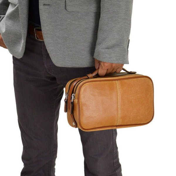 セカンドバッグメンズ2wayポーチダブルファスナーブランドANDYHAWARD25814レトロアンティーク調おしゃれ冠婚葬祭鞄倶楽部