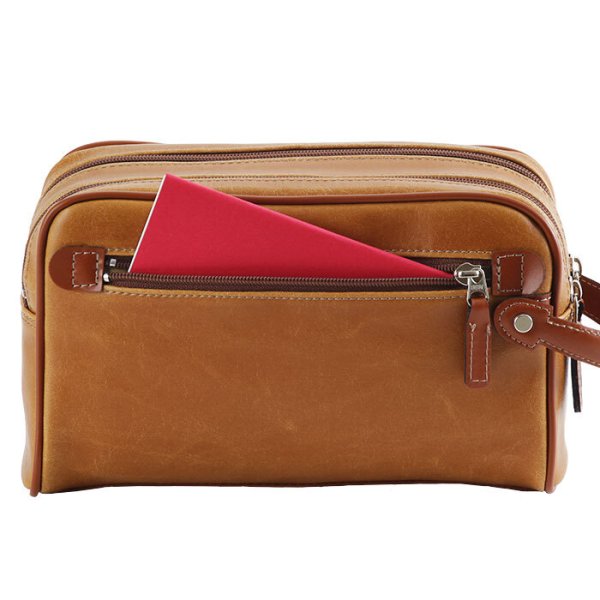 セカンドバッグメンズ2wayポーチダブルファスナーブランドANDYHAWARD25814レトロアンティーク調おしゃれ冠婚葬祭鞄倶楽部