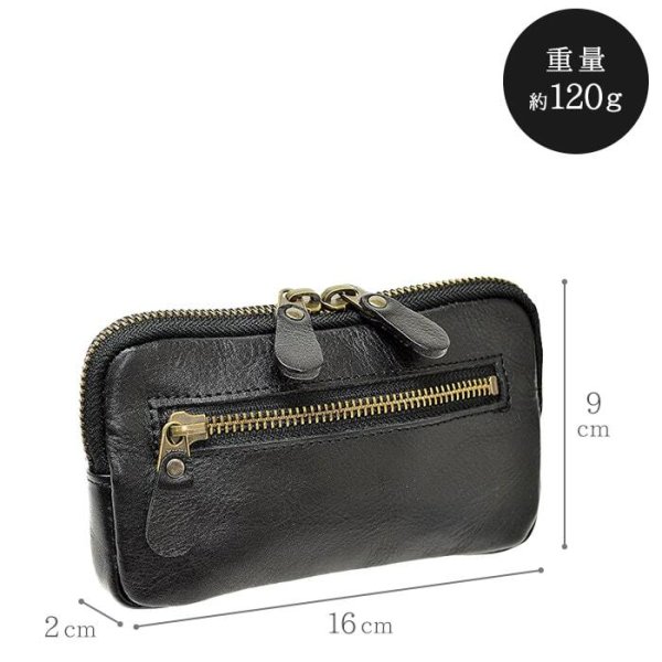 ベルトポーチ本革ミニポーチ日本製ブランドBLAZERCLUB25898牛革電子たばこケーススマホポーチシガーケース外出お散歩鞄倶楽部