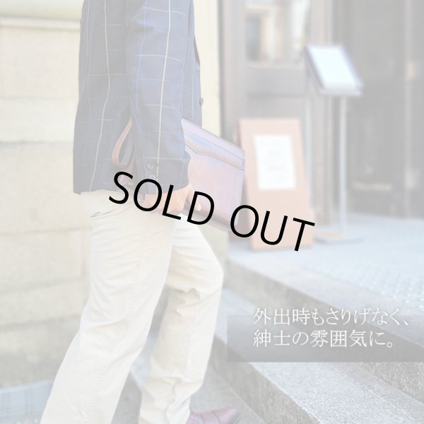 クラッチバッグ日本製レトロセカンドバッグメンズブランドBRELIOUS25923アンティーク調セカンドポーチお散歩お出掛け通勤冠婚葬祭鞄倶楽部