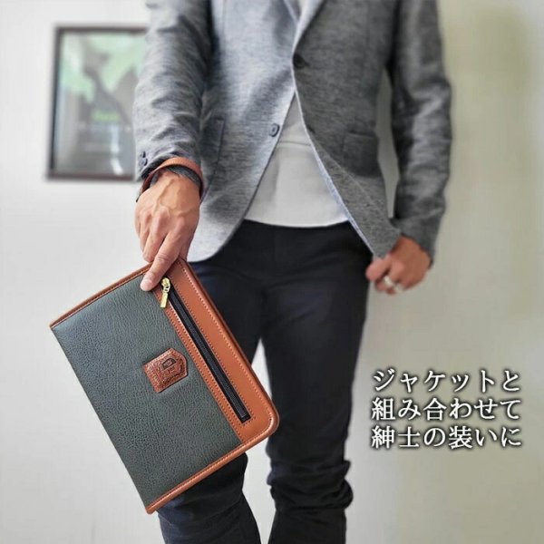 セカンドバッグクラッチバッグポーチ豊岡製日本製26cm小さめA5サイズ対応持ち手付き軽量ブランドPHILIPELANGLET25937冠婚葬祭お出かけお散歩鞄倶楽部