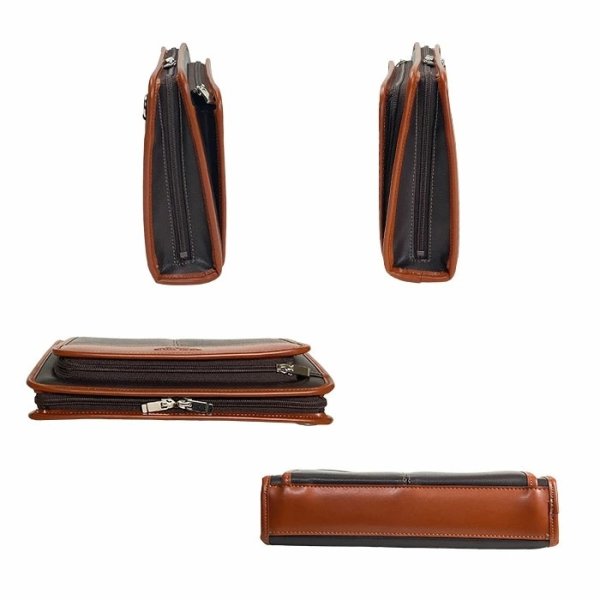 セカンドバッグクラッチバッグポーチ豊岡製日本製27cm持ち手付き軽量A5ファイル対応ブランドBRELIOUS25948身の回り品収納冠婚葬祭お出かけお散歩鞄倶楽部