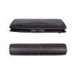 セカンドバッグメンズポーチクラッチバッグB5大き目ブランドCRADLERIVER25951大開き黒3方チャックストラップ付冠婚葬祭鞄倶楽部
