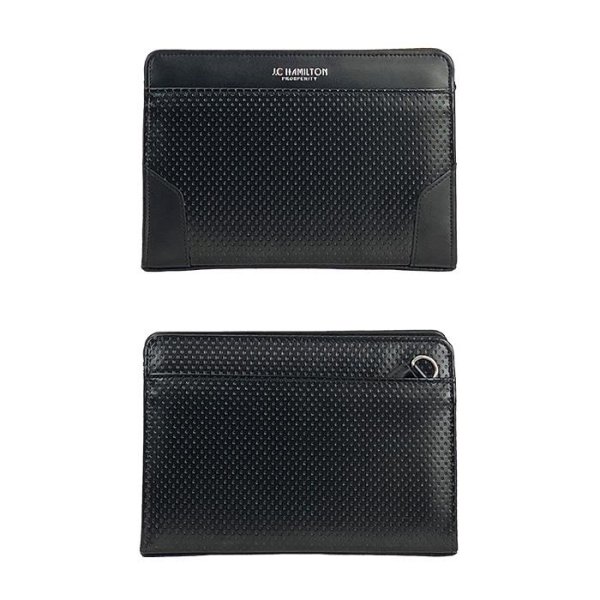 画像11: クラッチバッグ セカンドバッグ メンズ 日本製 豊岡製鞄 ブランド J.C HAMILTON 25961 カジュアル フォーマル 冠婚葬祭 黒 小さめ 横型 軽量 ギフト プレゼント 鞄倶楽部 (11)