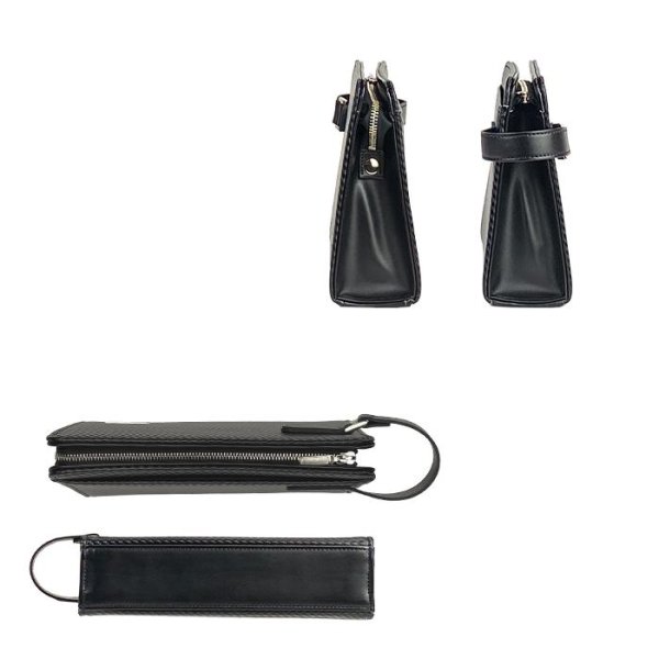 画像13: クラッチバッグ セカンドバッグ メンズ 日本製 豊岡製鞄 カーボン調 ブランド J.C HAMILTON 25962 カジュアル フォーマル 冠婚葬祭 黒 横型 軽量 ギフト プレゼント 鞄倶楽部 (13)