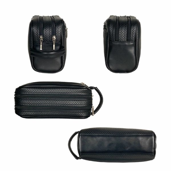 画像13: セカンドバッグ クラッチバッグ ポーチ Wファスナー 豊岡製 日本製 25cm 2層式 持ち手付き 軽量 ブランド BRELIOUS ブレリアス 25965 カード収納 冠婚葬祭 お出かけ お散歩 鞄倶楽部 (13)