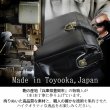画像12: セカンドバッグ ポーチ 大容量 メンズ 3層式 本牛革 日本 豊岡製 ブランド SADDLE 25970 YKKファスナー 外出 3ファスナー お散歩 冠婚葬祭 黒 持ち手 鞄倶楽部 (12)