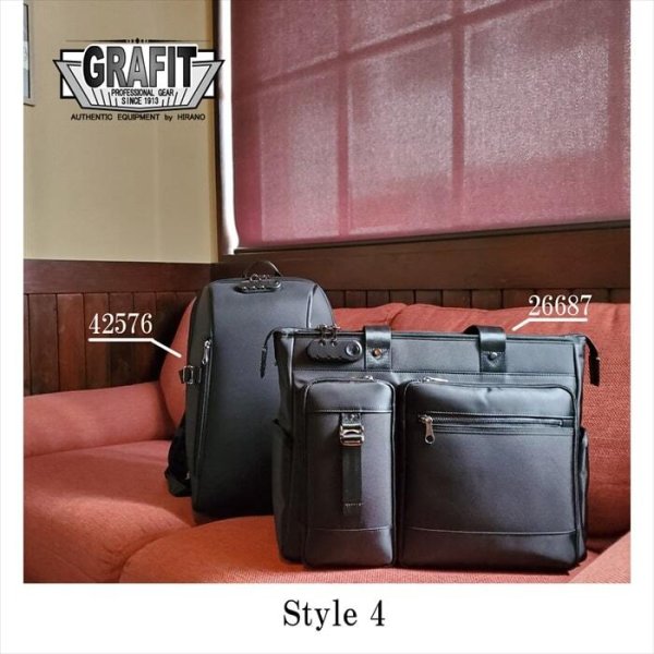ビジネストートバッグブリーフケースメンズレディースA3ダイヤルロック付きビジネスバッグブランドGRAFITNo:26687タブレットキャリーオン対応セキュリティー通勤通学出張鞄倶楽部
