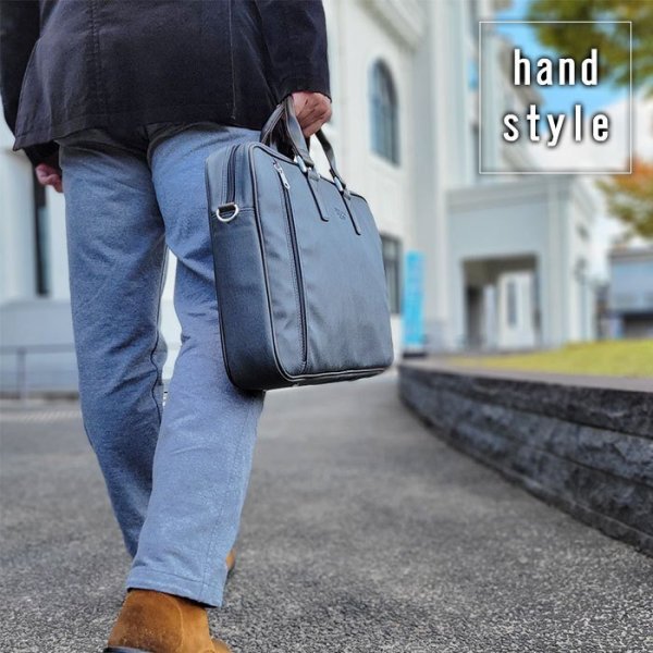 ブリーフケースビジネスバッグメンズレディースB4A4撥水防汚日本製ブランドBRELIOUS#26695カジュアル通勤通学就活