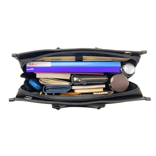 ビジネスバッグブリーフケースA4B42WAYブランドハミルトンHAMILTON26710大開き自立メンズレディース雨汚れに強い黒通勤通学就活鞄倶楽部