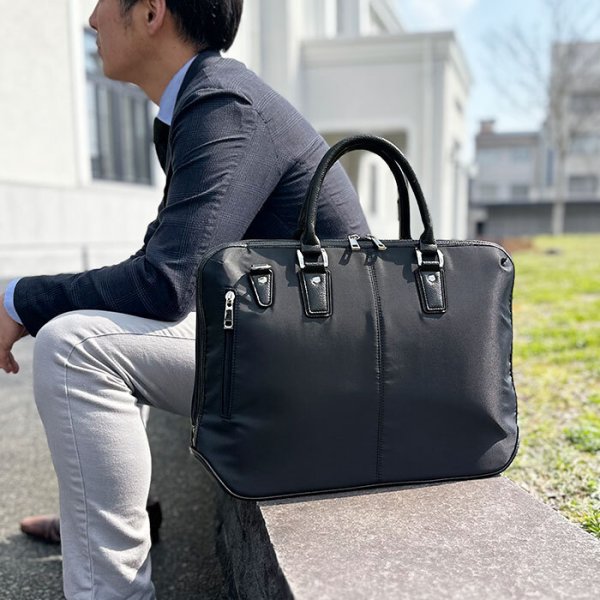 ビジネスバッグブリーフケースB42WAY大開き自立ブランドハミルトンHAMILTON26711メンズレディースタブレット収納黒紺シンプル通勤通学就活鞄倶楽部