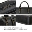 画像11: ビジネスバッグ レトロ調 ブリーフケース メンズ B4 大容量 タブレット収納 2WAY ブランド BRELIOUS 26726 通勤 営業 (11)