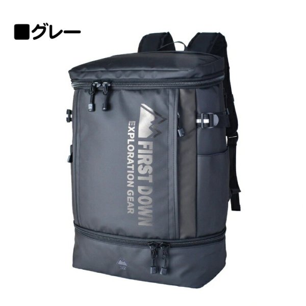 D-バッグスクエア―リュックバックパック32リッター大容量ブランドFIRSTDOWNファーストダウン33059PC収納2ルーム2層式防滴防汚通勤通学遠足撥水スポーツ旅行