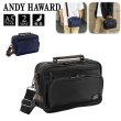 画像1: ショルダーバッグ ミニショルダーバッグ メンズ A5 小さめ 軽量 多収納 2WAY 横型 ナイロン ブランド ANDY HAWARD 33800 旅行 散歩 (1)