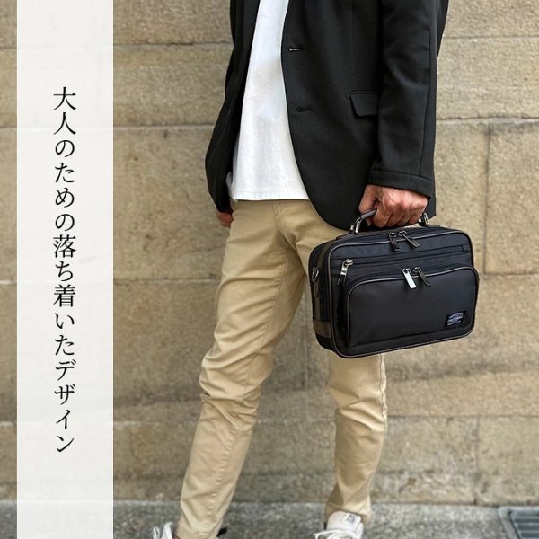 画像5: ショルダーバッグ ミニショルダーバッグ メンズ A5 小さめ 軽量 多収納 2WAY 横型 ナイロン ブランド ANDY HAWARD 33800 旅行 散歩 (5)
