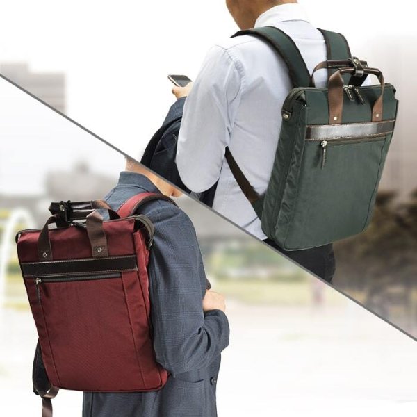 ビジネストートリュック縦型トート2wayGRAFITNo:42568A4ファイル対応メンズ/レディース通勤通学お出掛け鞄倶楽部