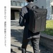 画像12: ビジネスリュック ビジネスバッグ バックパック B4 A4 ブランド MAGNUM 42604 大容量 軽量 多機能 ジャバラ 2ルーム PC タブレット対応 21L キャリーオン 通勤 通学 自転車通勤 出張 (12)