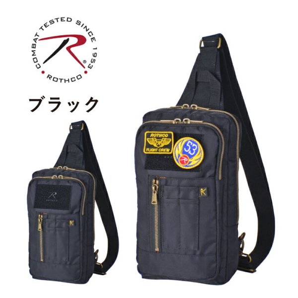 ボディーバッグ斜めがけミニショルダー小型ブランドROTHCOロスコ45080軽量パッチワッペンスポーツ旅行お出掛け外出ウォーキングゴルフお散歩