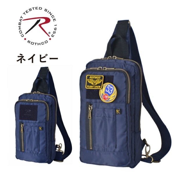 ボディーバッグ斜めがけミニショルダー小型ブランドROTHCOロスコ45080軽量パッチワッペンスポーツ旅行お出掛け外出ウォーキングゴルフお散歩