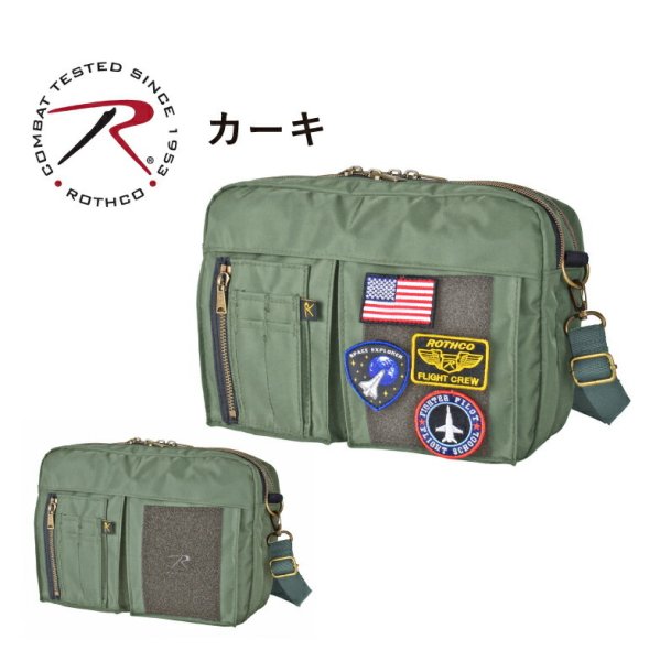 ショルダーバッグ小さめミニサイズ小型ブランドROTHCOロスコ45081パッチワッペン軽量スポーツ旅行お出掛け外出ウォーキングゴルフお散歩