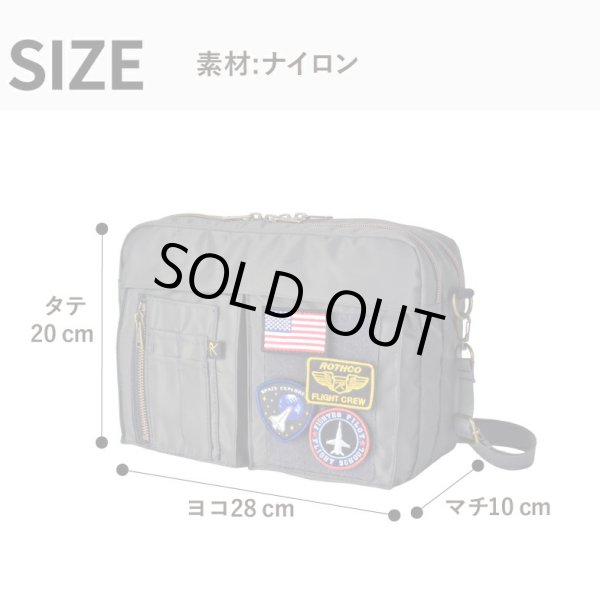 ショルダーバッグ小さめミニサイズ小型ブランドROTHCOロスコ45081パッチワッペン軽量スポーツ旅行お出掛け外出ウォーキングゴルフお散歩