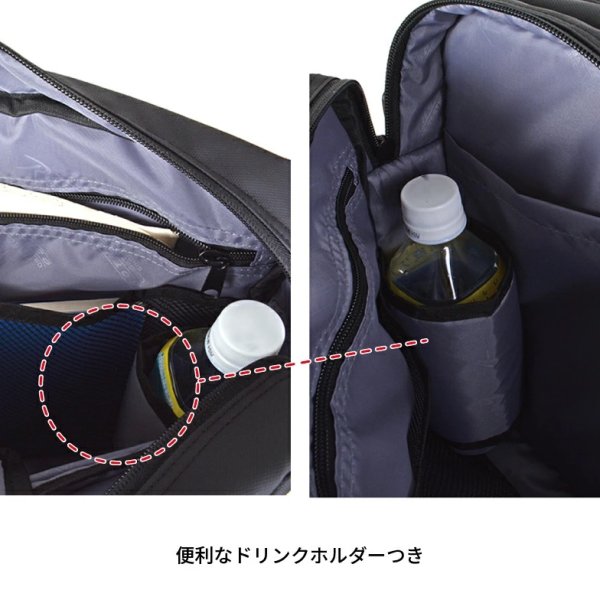 画像7: ビジネスバッグ リュック メンズ ショルダーバッグ 3way 2ルーム ブランド ROTHCO ロスコ 45087 耐水 止水ファスナー エクスパンド機能 防汚 軽量 消臭 A4・B4ファイル対応 ノートPC収納 キャリーオン 通勤 通学 (7)