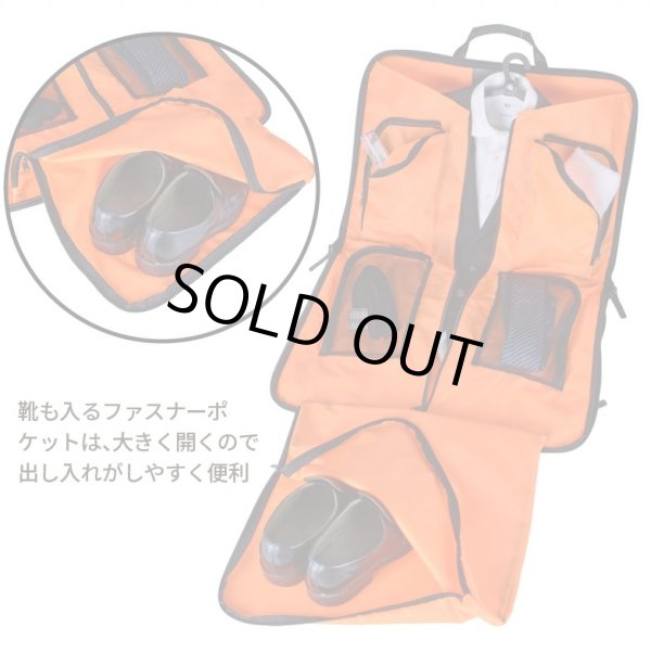 画像6: ハンガーケース ガーメントバッグ 着替え持ち運び 礼服 スーツ収納 背広入れ バッグ ショルダー 2way 撥水 キャリーオン 軽量 スタイリッシュ ブランド ROTHCO ロスコ 45091 A3 冠婚葬祭 出張 (6)
