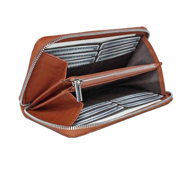 財布束入れウォレットメンズレディースサイフ本革ブランドEDWIN[エドウィン]510655ラウンドファスナーゴートレザー山羊革ファスナー小銭入れカードポケットギフトプレゼント