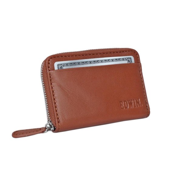 財布小銭入れサイフカード収納本革メンズレディースサイフブランドEDWIN[エドウィン]510658山羊革ゴートレザーウォレットラウンドファスナー式ギフトプレゼント