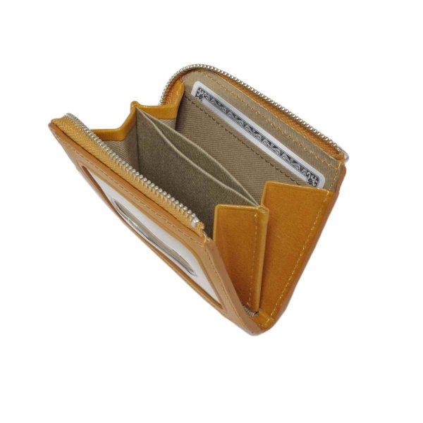 財布パスケース付き小銭入れ本革ブランドメンズサイフLee[リー]No:520236イタリアンレザーL字ファスナー式ギフトプレゼント※メール便でお届けします※