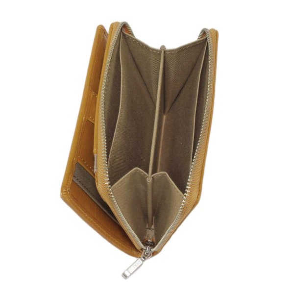 財布二つ折り深札入れブランドメンズサイフ本革Lee[リー]No:520266イタリアンレザーウォレットラウンドファスナー小銭入れカードポケットギフトプレゼント