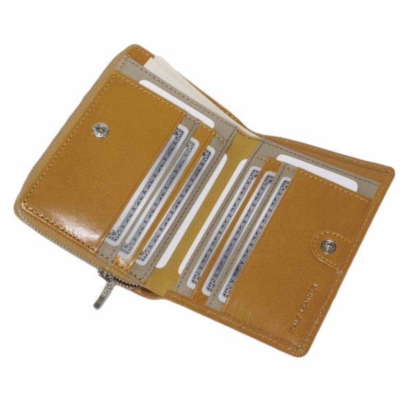 財布二つ折り深札入れブランドメンズサイフ本革Lee[リー]No:520266イタリアンレザーウォレットラウンドファスナー小銭入れカードポケットギフトプレゼント