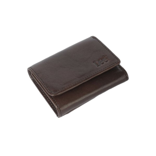 財布三つ折りコンパクト札入れブランドメンズサイフLee[リー]No:520267本革イタリアンレザーウォレットカードポケット小銭入れ付きギフトプレゼント