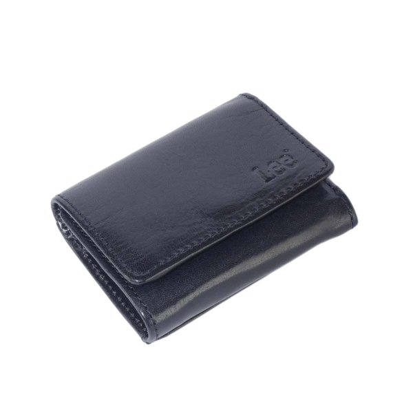 財布三つ折りコンパクト札入れブランドメンズサイフLee[リー]No:520267本革イタリアンレザーウォレットカードポケット小銭入れ付きギフトプレゼント